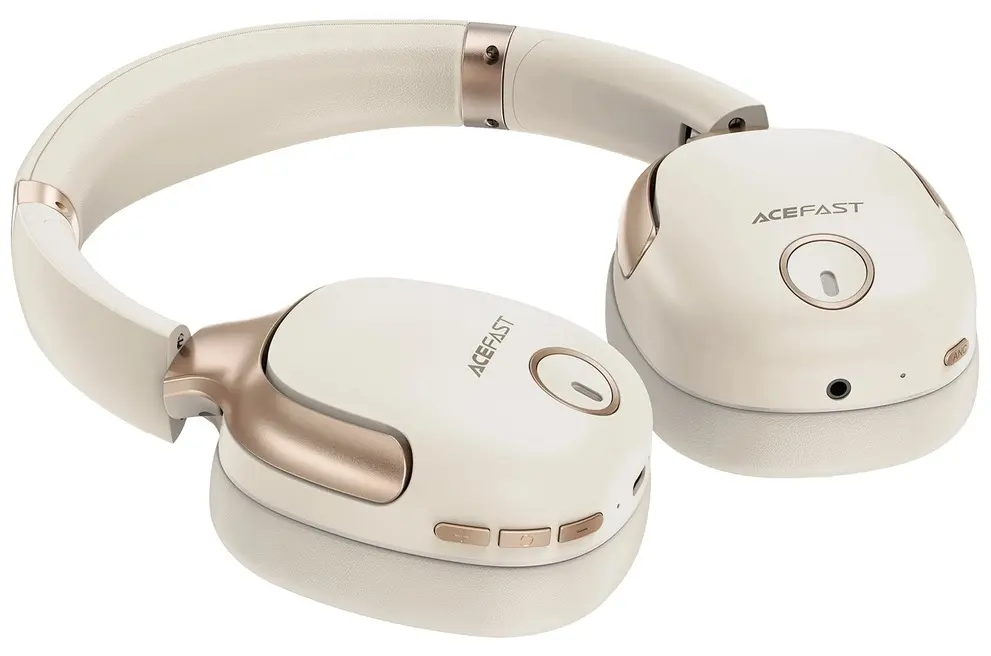 Беспроводные наушники Acefast H2 (Milky White) - 2