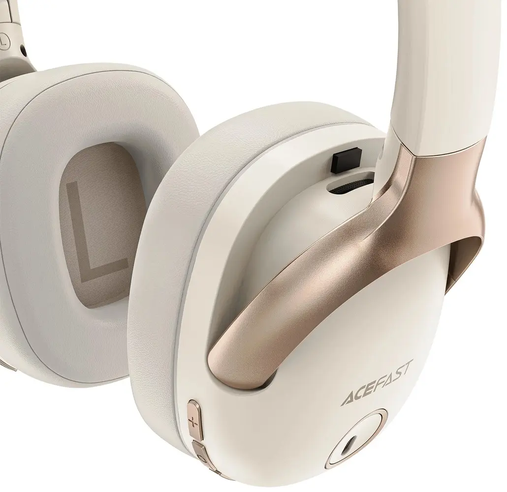 Беспроводные наушники Acefast H2 (Milky White) - 3