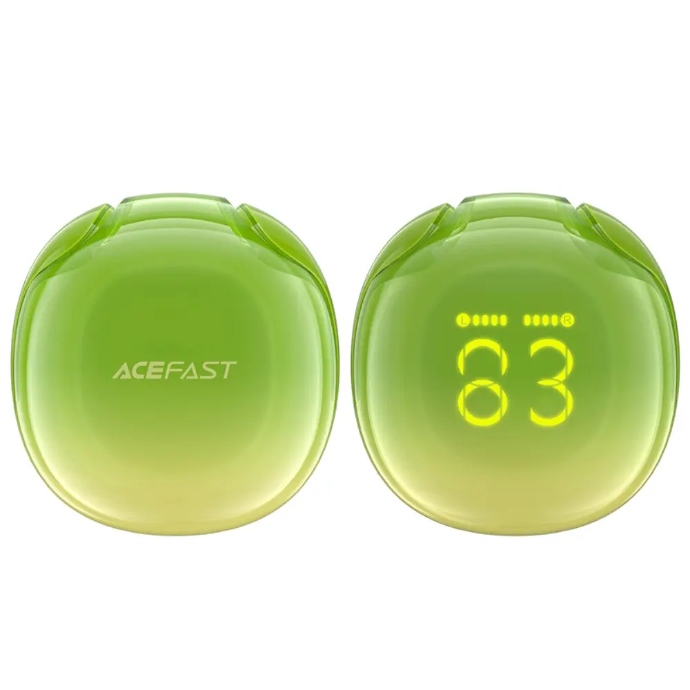Casti fara fir Acefast T9 Crystal Air (Avocado Green)