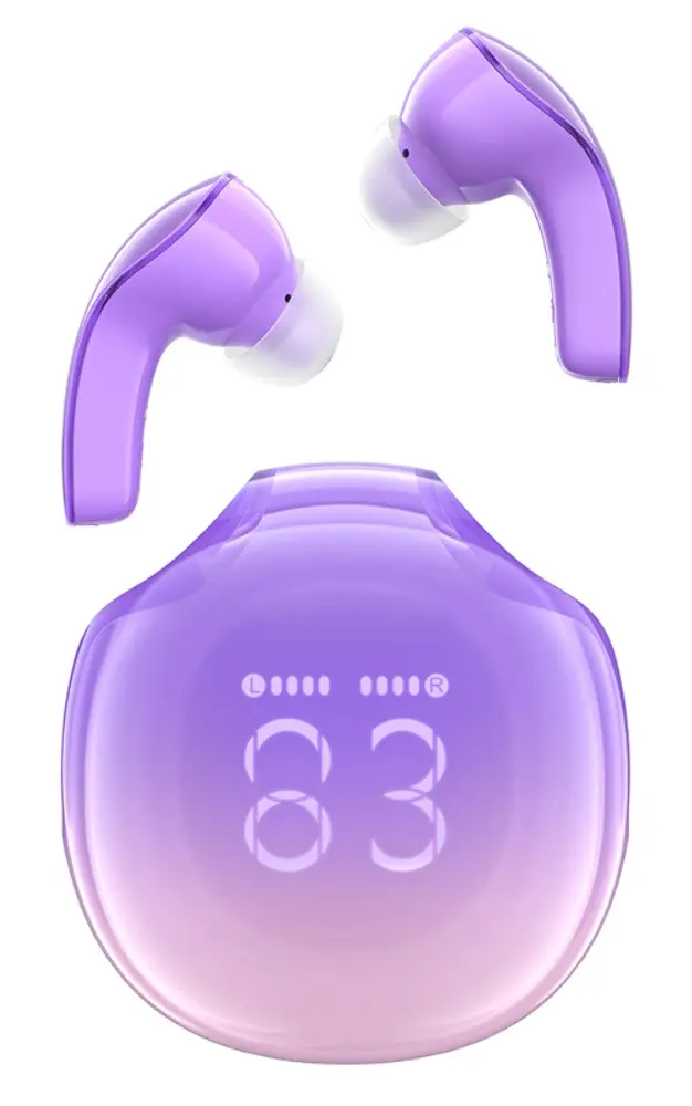 Casti fara fir Acefast T9 Crystal Air (Grape Purple)