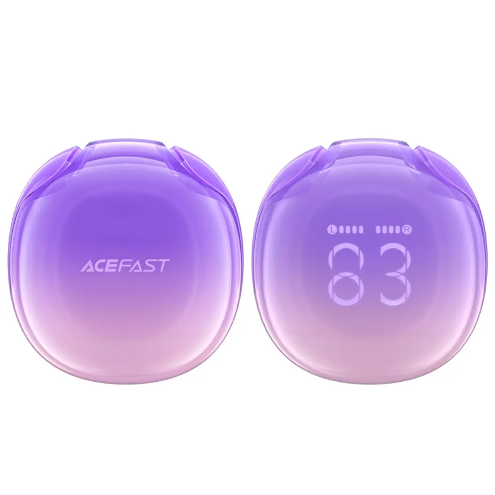 Casti fara fir Acefast T9 Crystal Air (Grape Purple)