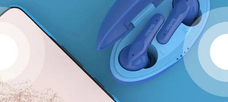 Беспроводные наушники Belkin SoundForm Nano PAC003BTBL (Blue) - 7