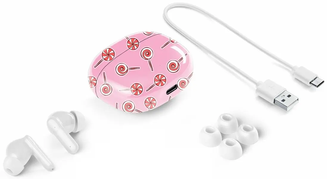 Casti fara fir Cellularline Music Sound Fancy Sweet (Pink) - 3