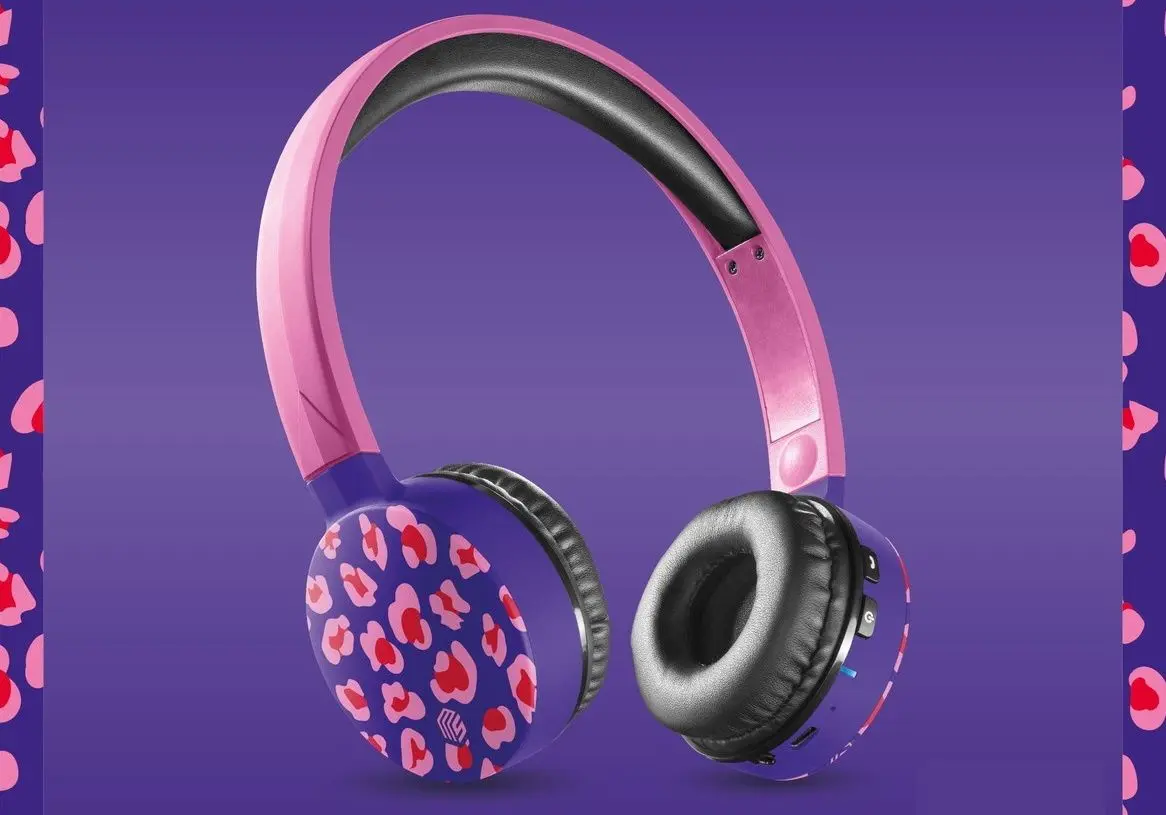 Беспроводные наушники Cellularline Music Sound Fantasy (Pink Camou)