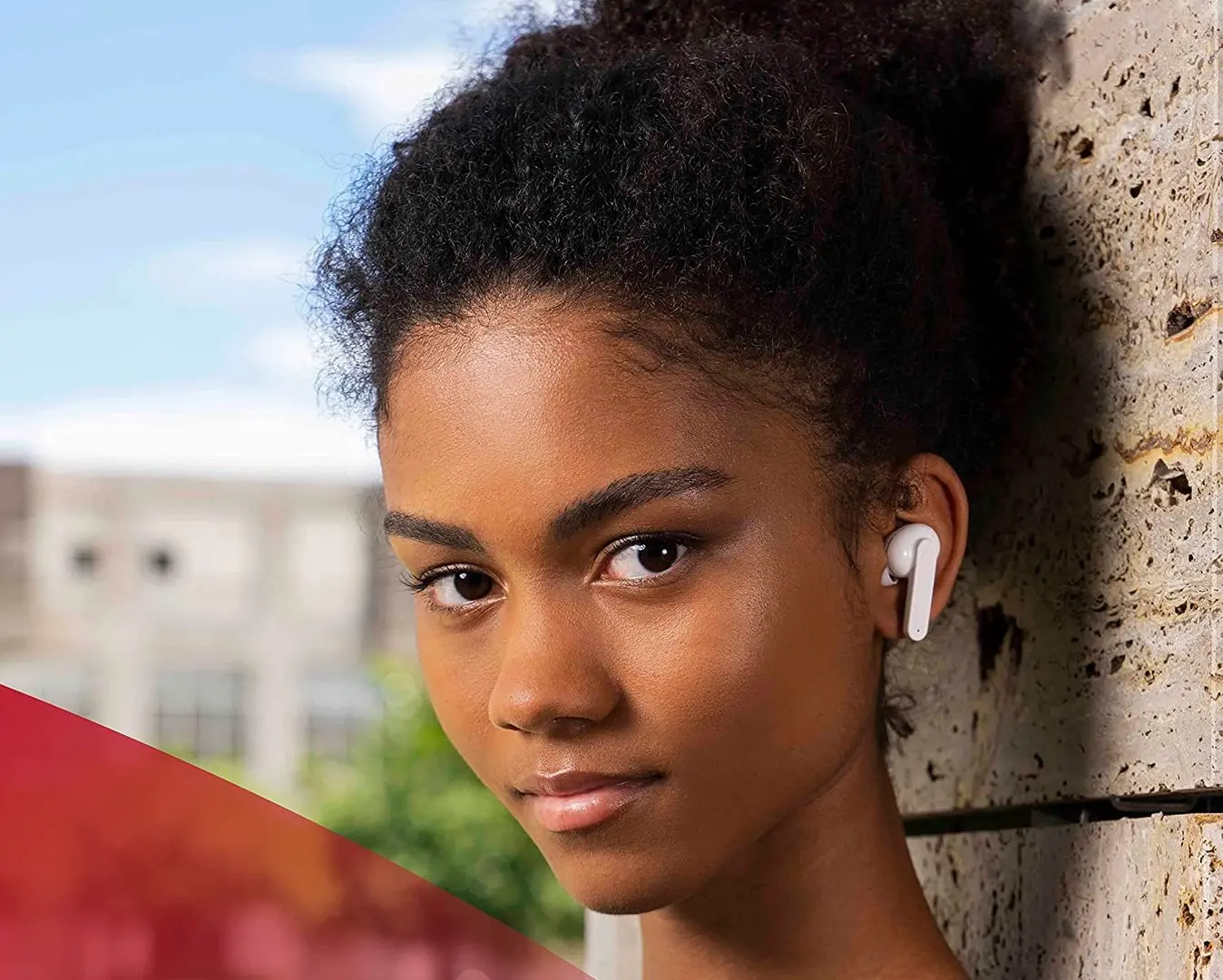 Беспроводные наушники CellularLine Music Sound Fluid (White)