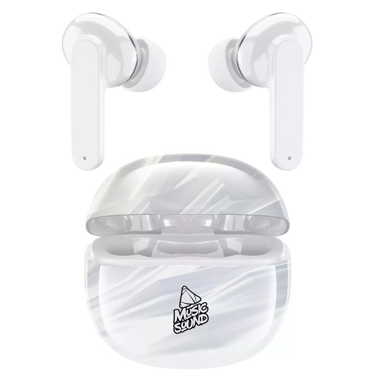Casti fara fir CellularLine Music Sound Ice (White)