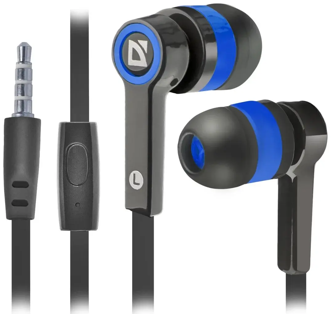Casti Defender Pulse 420 (Black/Blue)