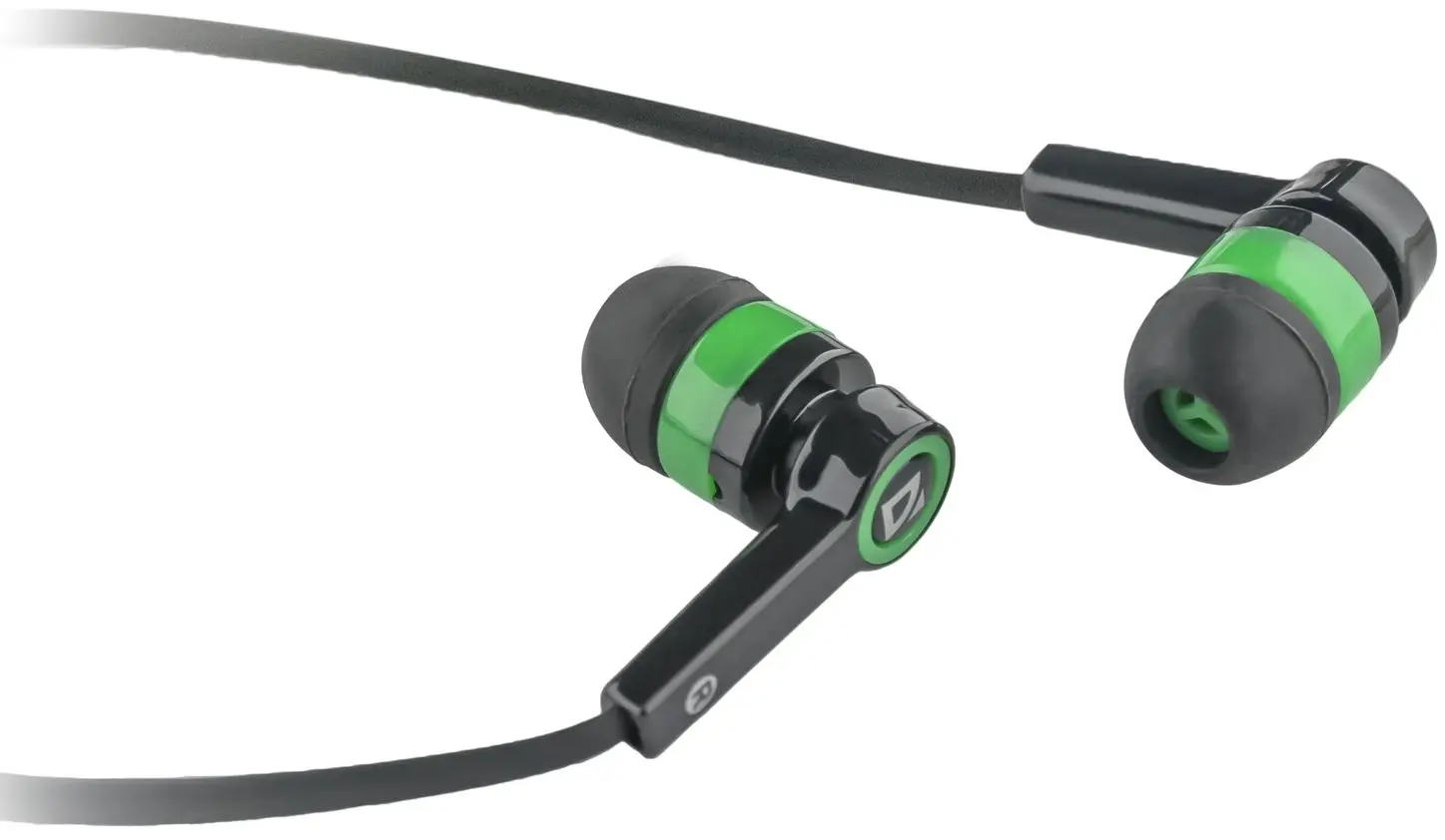 Casti Defender Pulse 420 (Black/Green) - 2