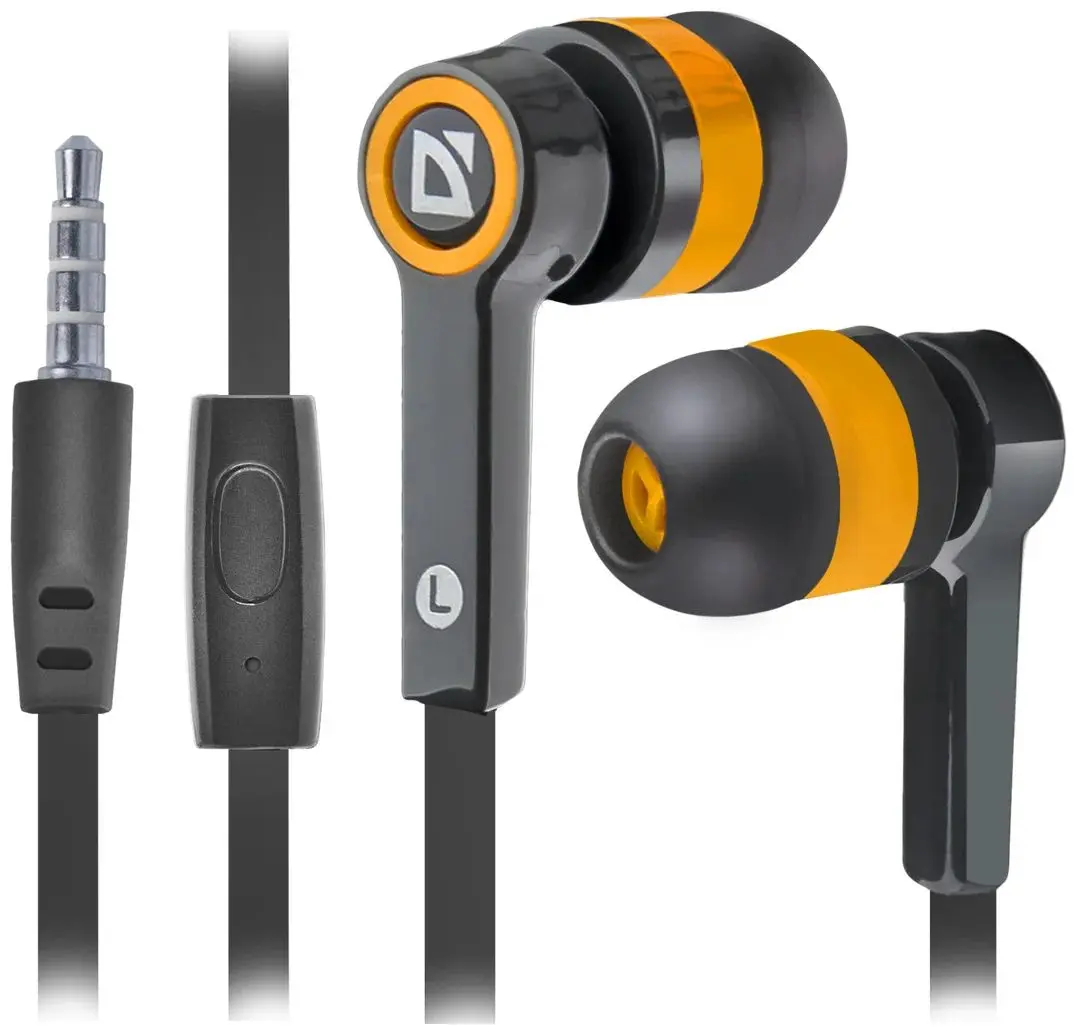 Casti Defender Pulse 420 (Black/Orange)