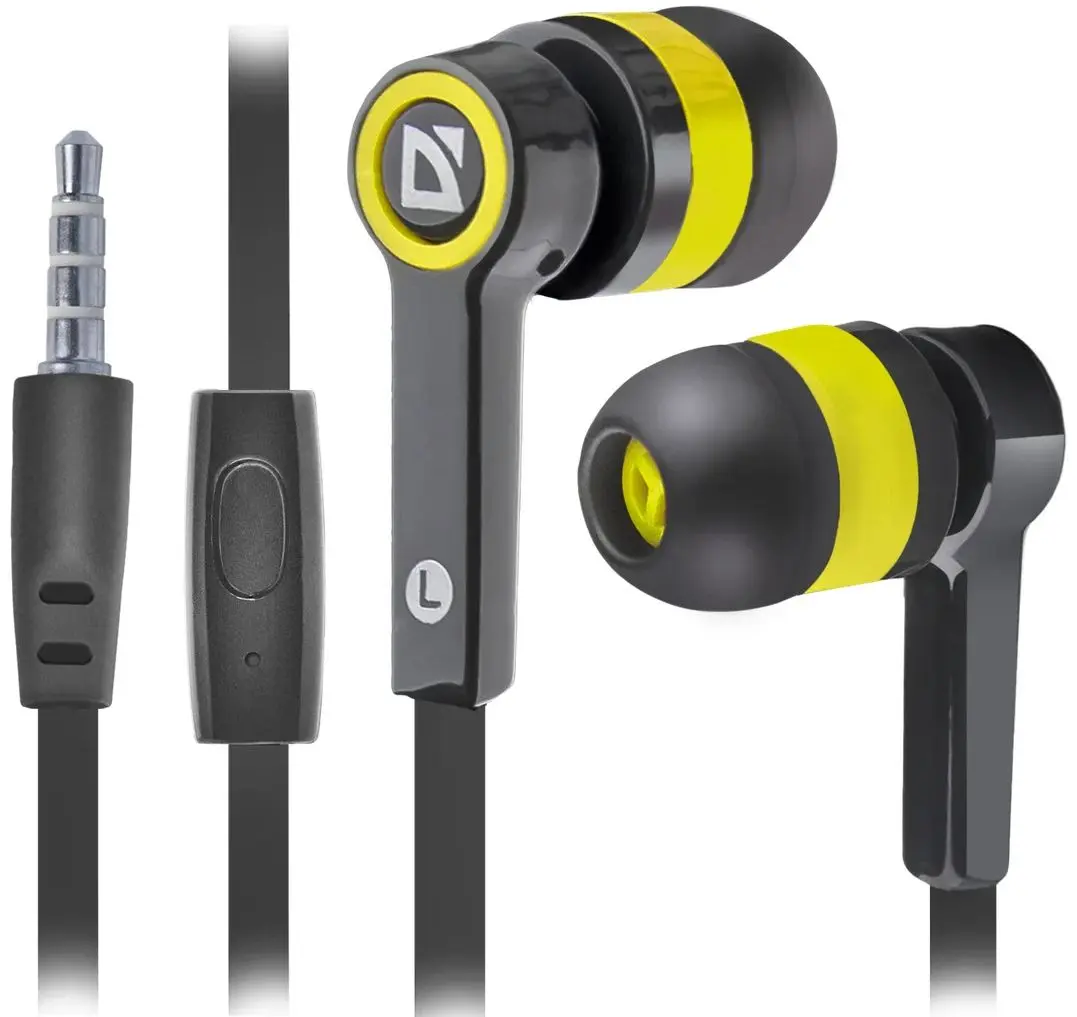 Casti Defender Pulse 420 (Black/Yellow)