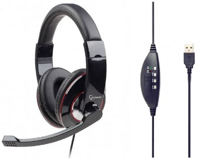 Casti Gembird MHS-001 (Black)