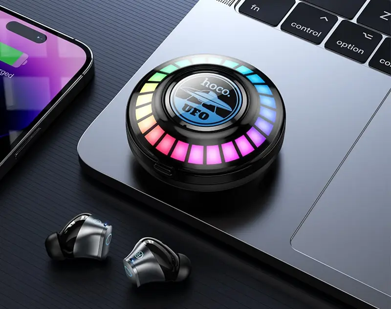 Casti fara fir Hoco DES41 Cool Magic (Black)