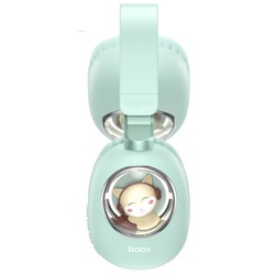 Casti fara fir Hoco ESD11 Cute Luminous (Mint Green) Thumb