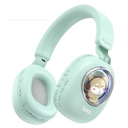 Casti fara fir Hoco ESD11 Cute Luminous (Mint Green)