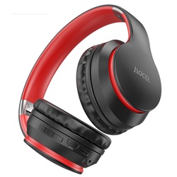 Casti fara fir Hoco ESD16 Excellent (Black/Red) Thumb