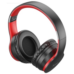 Casti fara fir Hoco ESD16 Excellent (Black/Red)