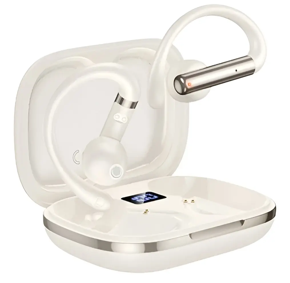 Беспроводные наушники Hoco EW206 Mist (Milk White) - 2