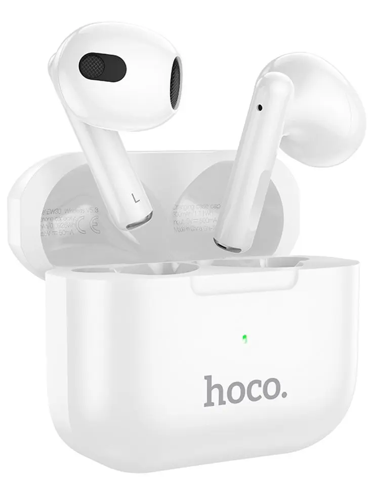 Casti fara fir Hoco EW30 (White)