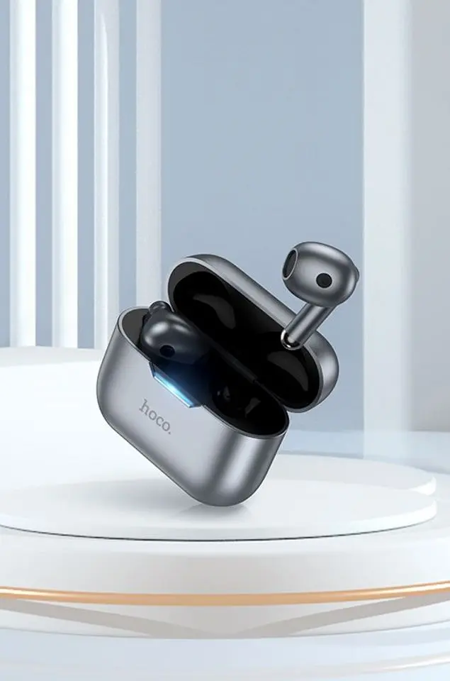 Casti fara fir Hoco EW34 (Grey)