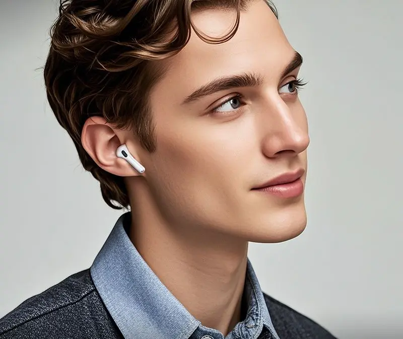 Casti fara fir Hoco EW83 (White)