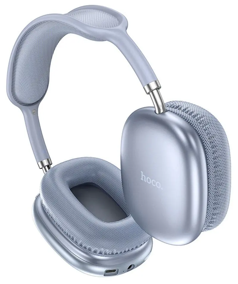 Casti fara fir Hoco W35 Air (Blue)