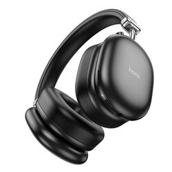 Casti fara fir Hoco W35 Max Auspicious (Black) Thumb