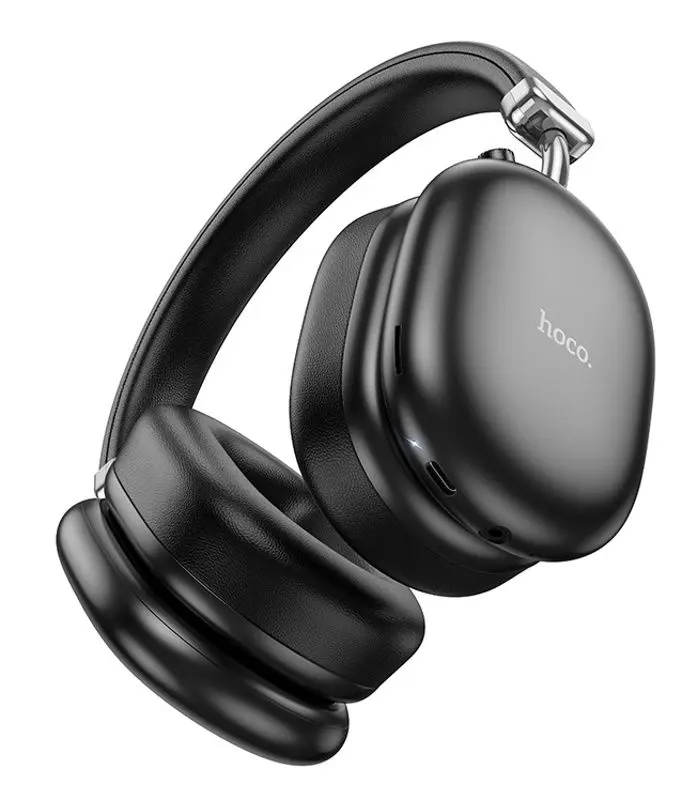 Casti fara fir Hoco W35 Max Auspicious (Black)