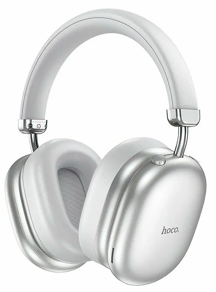 Casti fara fir Hoco W35 Max Auspicious (Silver)
