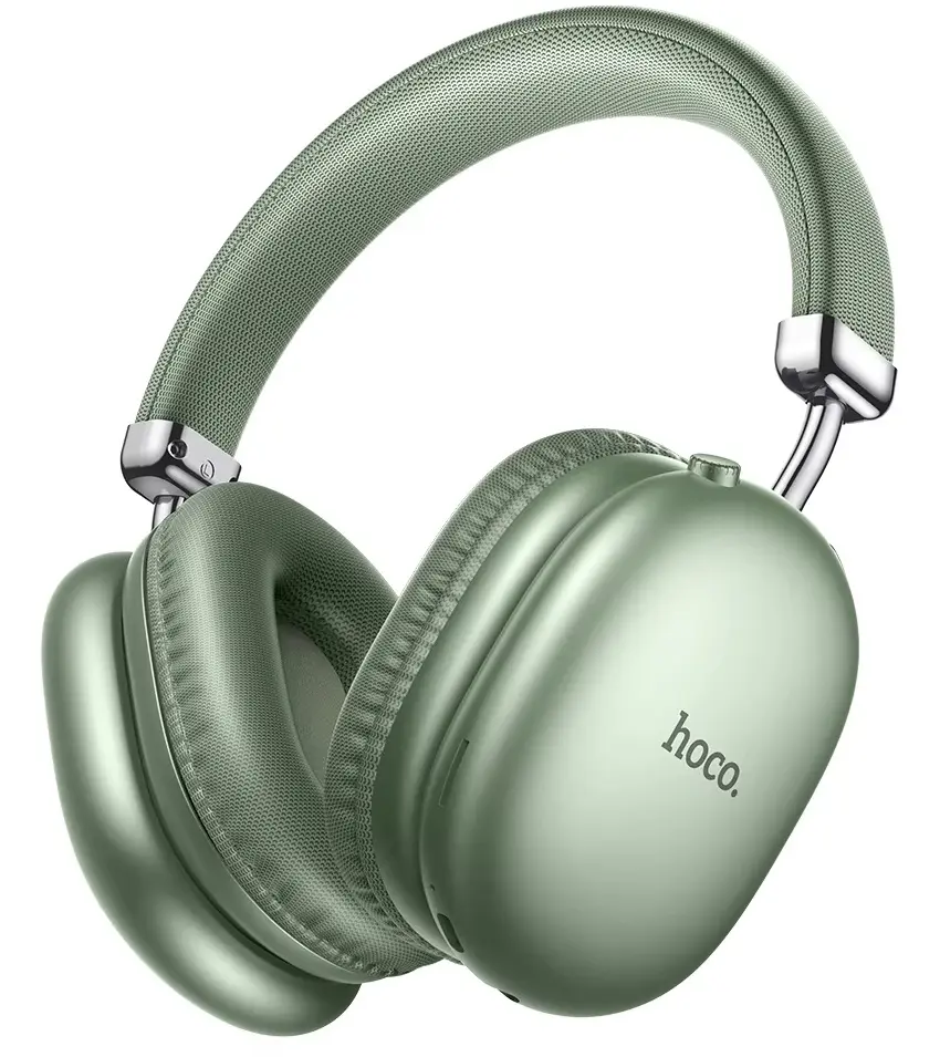 Casti fara fir Hoco W35 Max Joy (Green)