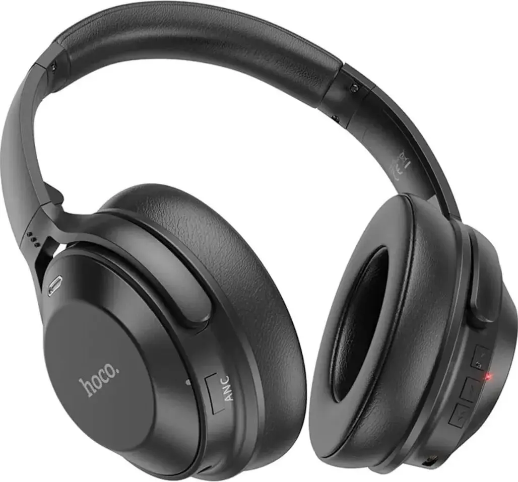 Casti fara fir Hoco W37 (Black)