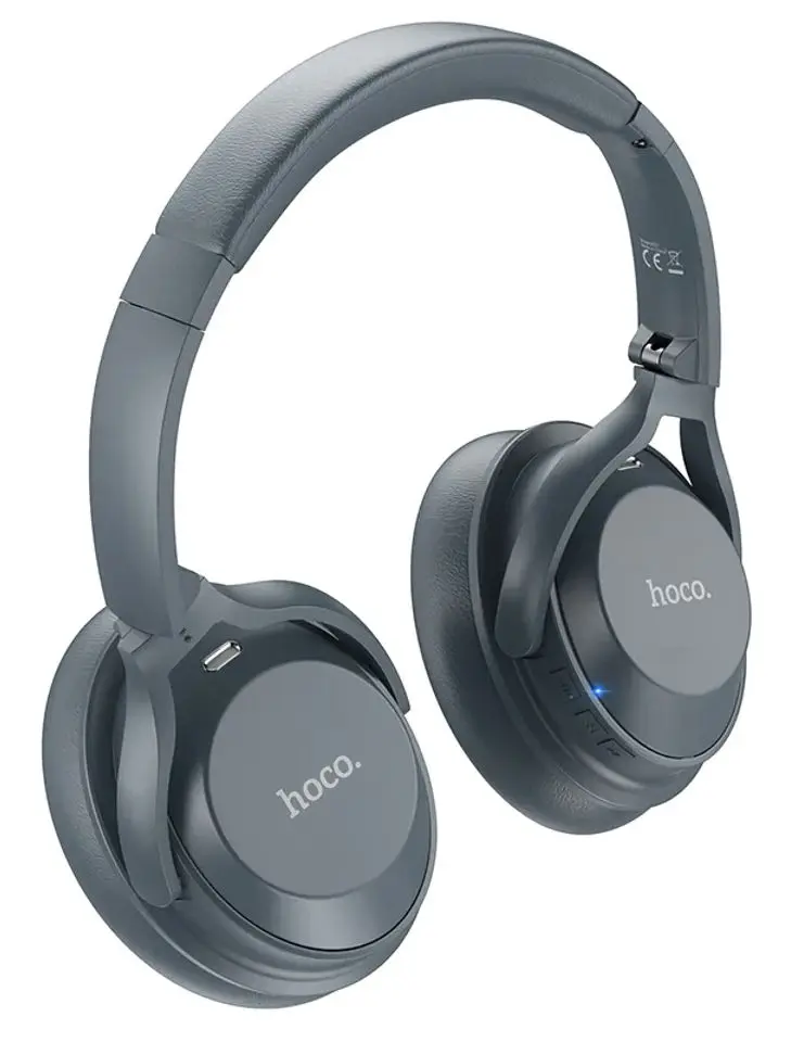 Casti fara fir Hoco W37 (Blue)