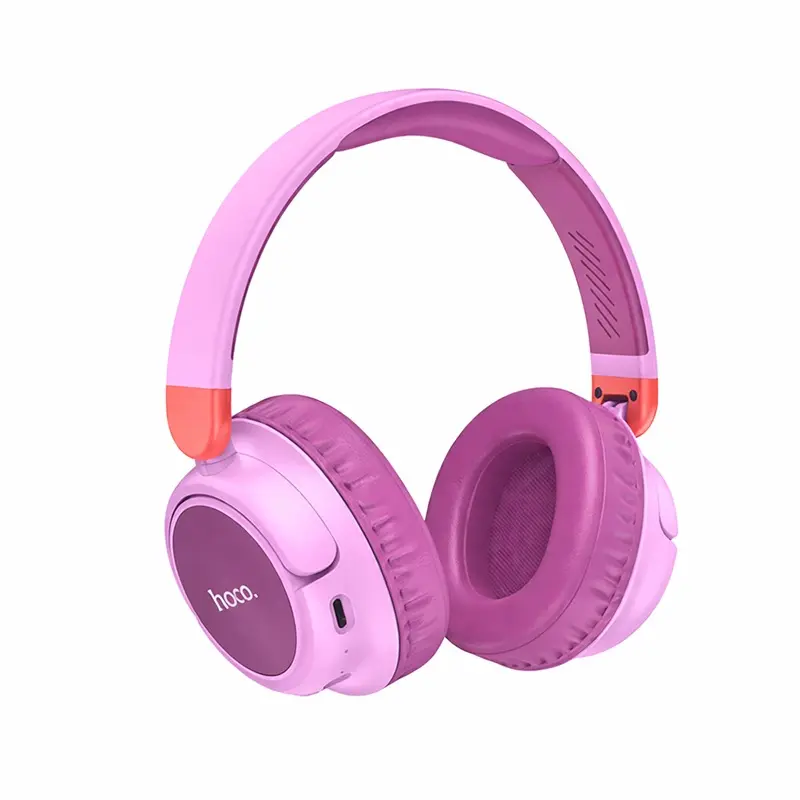 Casti fara fir Hoco W43 Adventure (Purple)