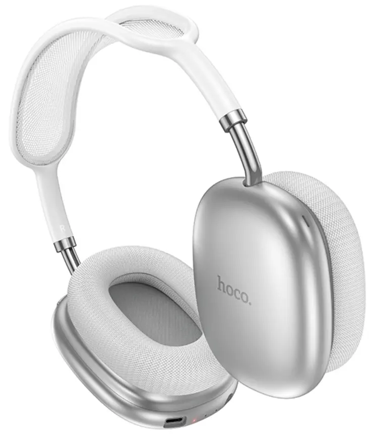 Casti fara fir Hoco W55 Plus (Silver)