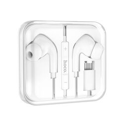 Casti Hoco M101 Pro Crystal Type-C (White) Thumb