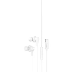 Casti Hoco M114 Jia (White) Thumb