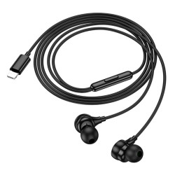 Casti Hoco M116 Lightning (Black) Thumb