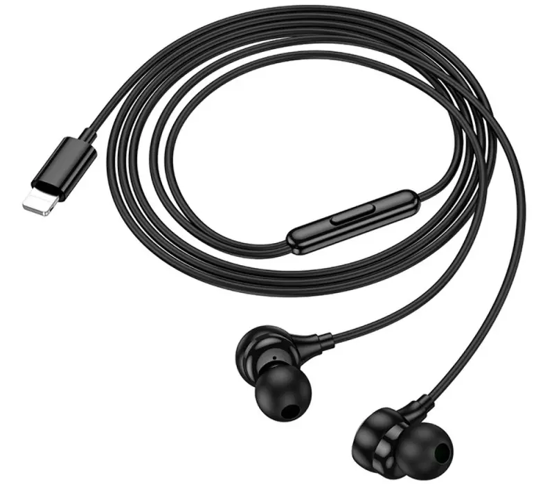 Casti Hoco M116 Lightning (Black)