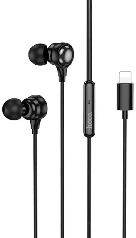 Casti Hoco M116 Lightning (Black)