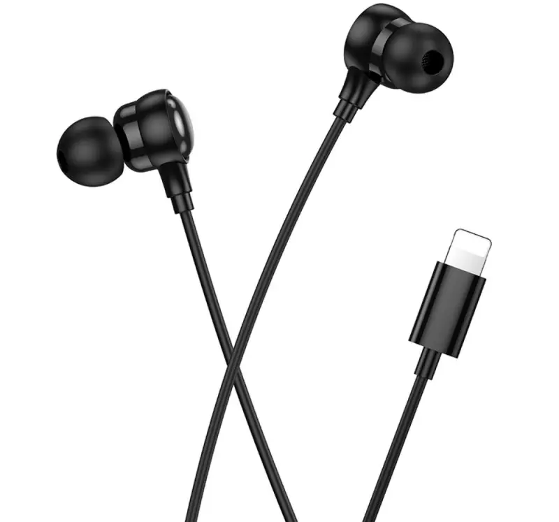 Casti Hoco M116 Lightning (Black)