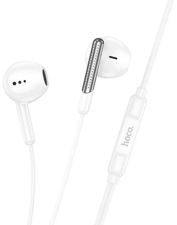 Casti Hoco M123 Glory 3.5mm (White)