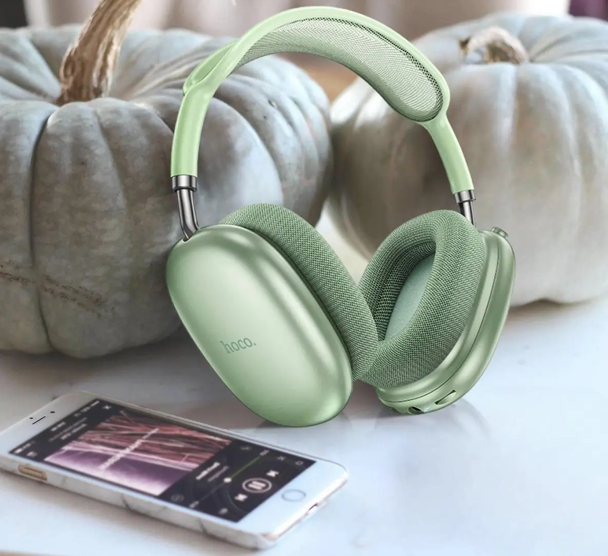 Casti Hoco W55 (Green)