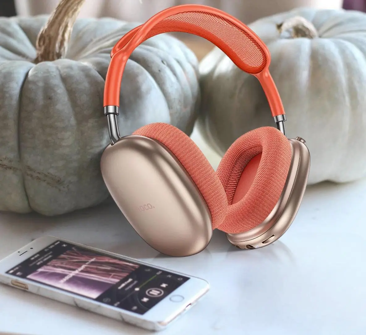 Casti Hoco W55 (Pink)