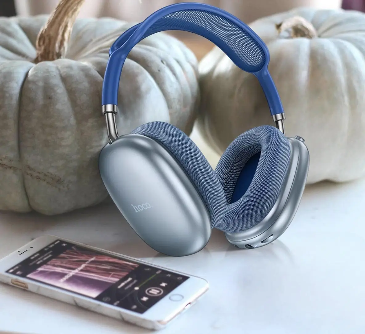 Casti Hoco W55 (Sky Blue)