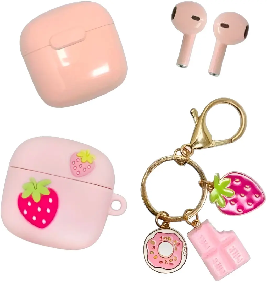 Беспроводные наушники Hot Focus Vibe Buds (Pink)