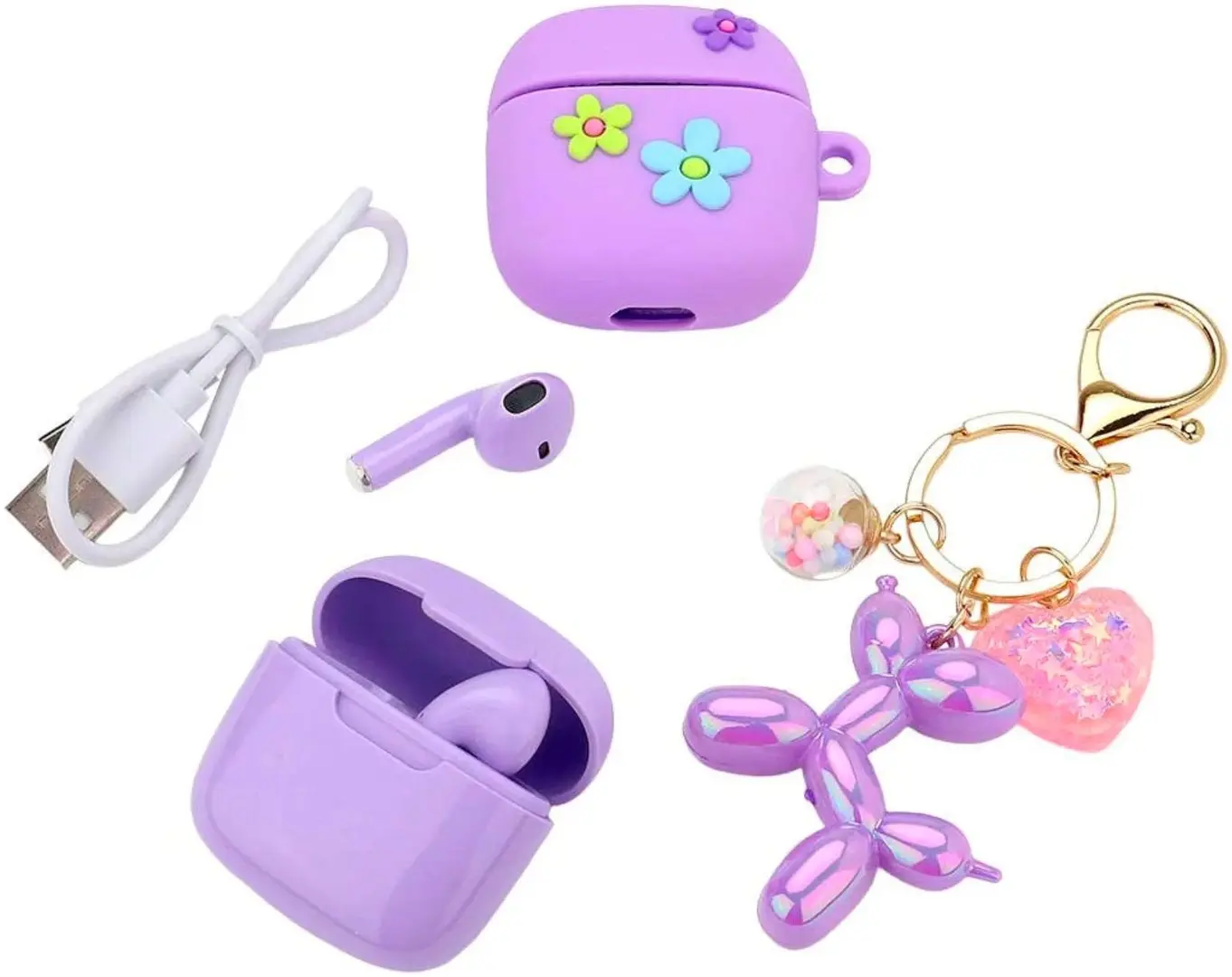 Беспроводные наушники Hot Focus Vibe Buds (Violet)