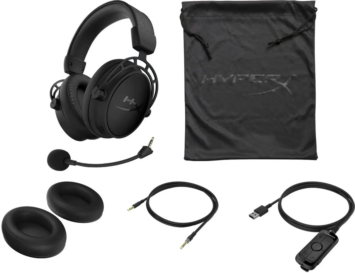 Наушники HyperX Cloud Alpha S Blackout (Black)