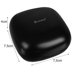 Casti fara fir Izoxis 20378 (Black) Thumb