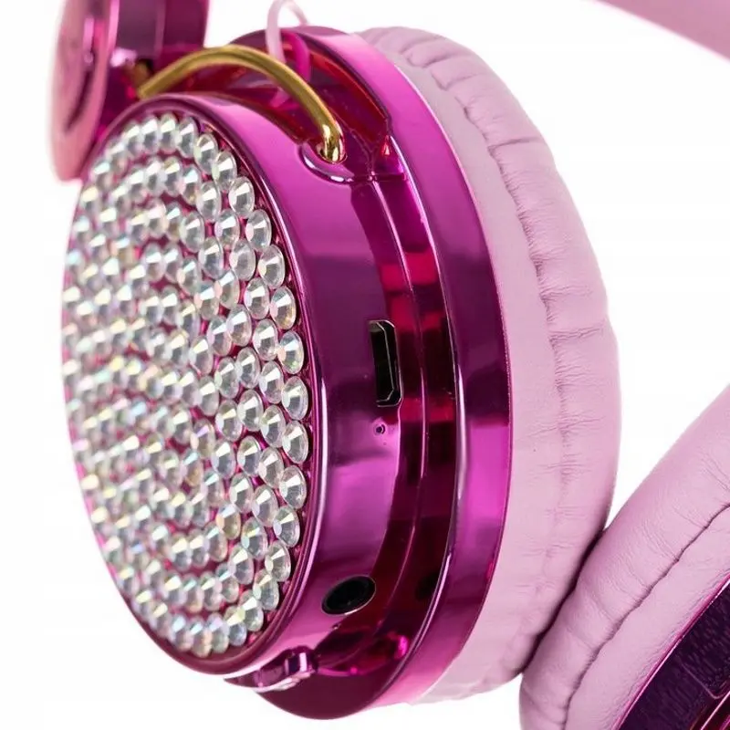 Casti fara fir pentru copii Izoxis 19221 (Pink)