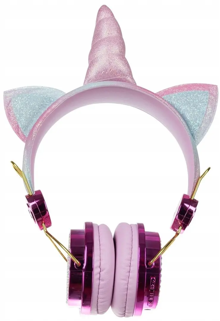 Casti fara fir pentru copii Izoxis 19221 (Pink)