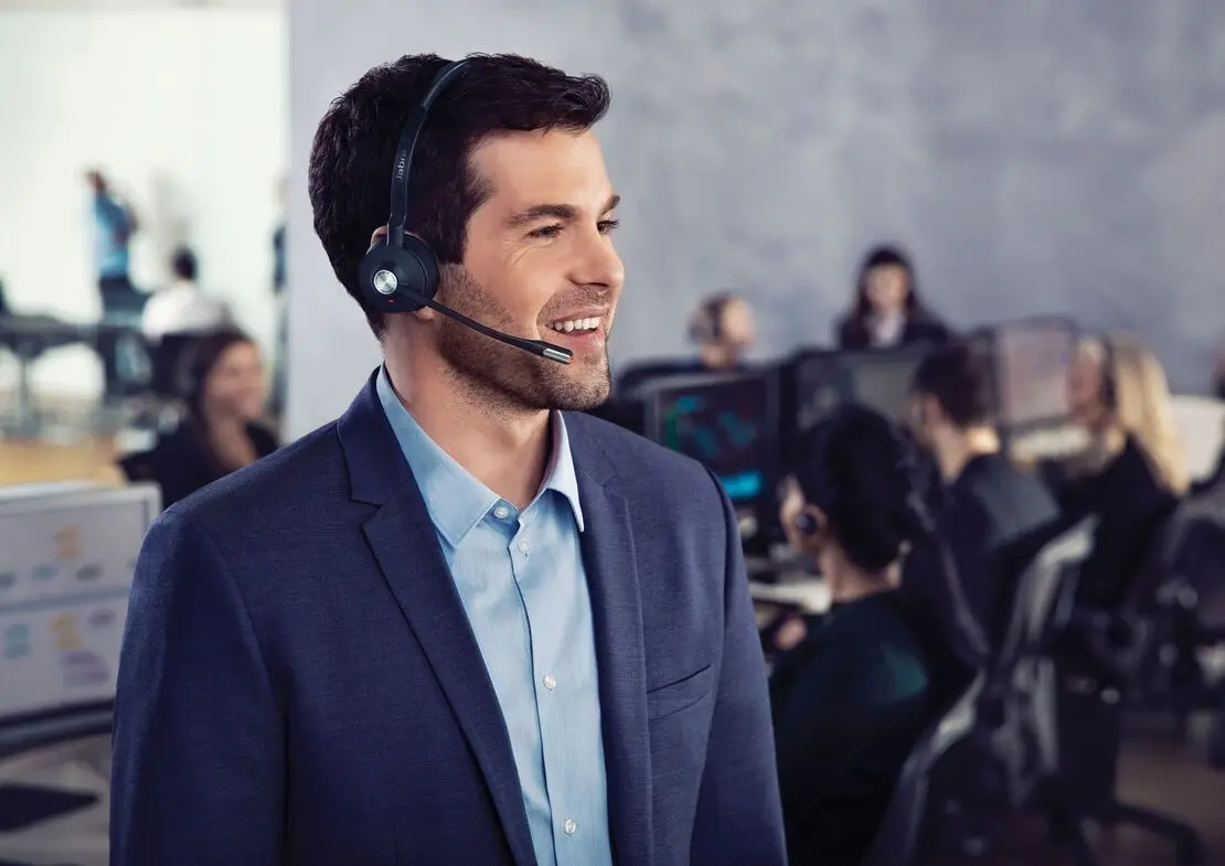 Casca mono fara fir Jabra Engage 75 Mono Charging Stand (Black)